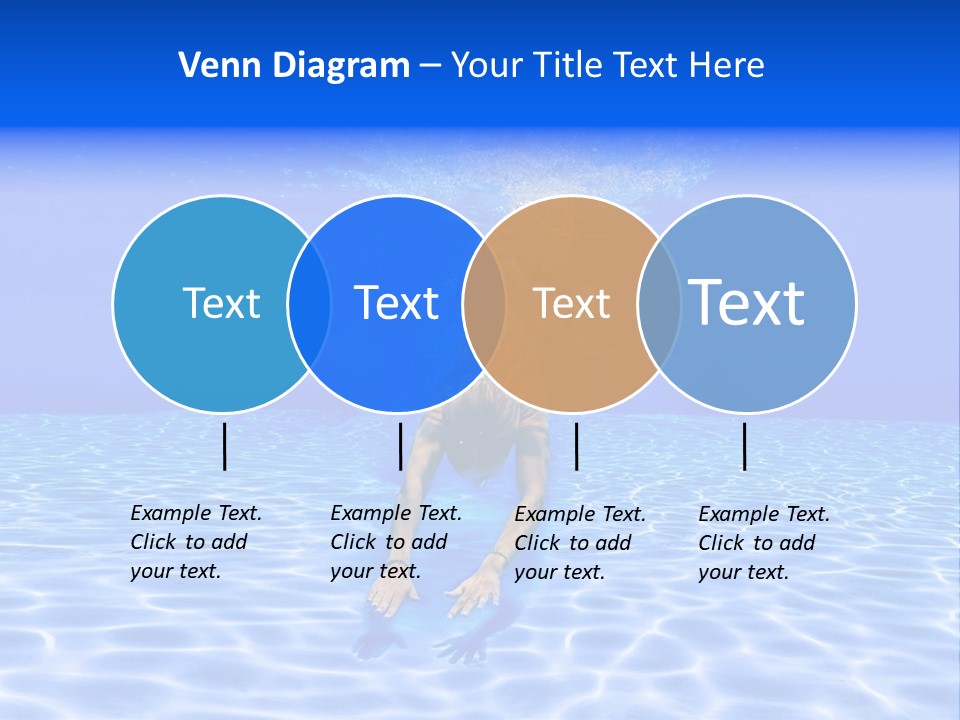 Exercise Beach People PowerPoint Template