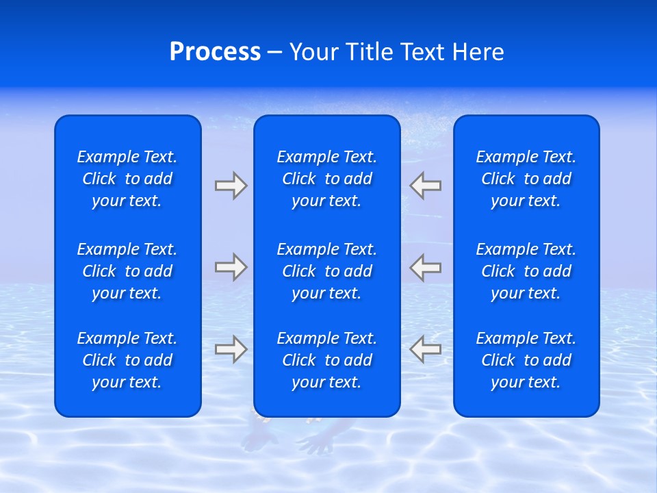 Exercise Beach People PowerPoint Template