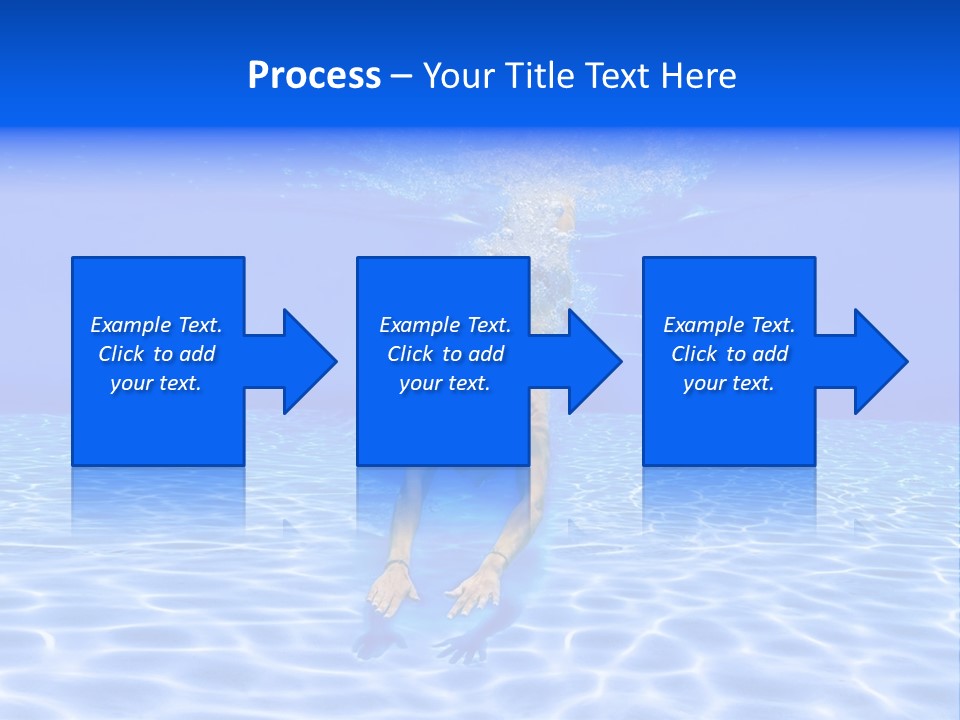 Exercise Beach People PowerPoint Template