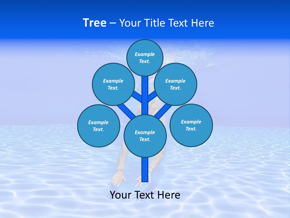 Exercise Beach People PowerPoint Template