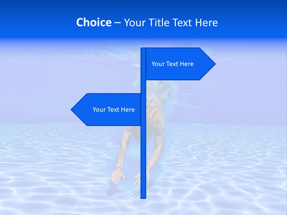 Exercise Beach People PowerPoint Template