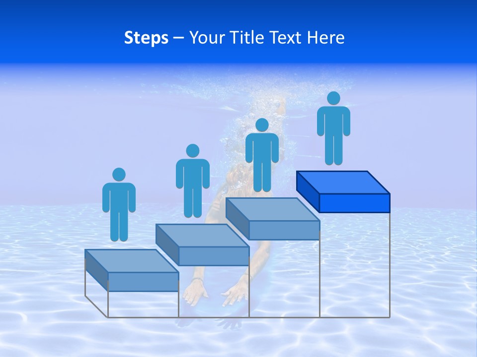 Exercise Beach People PowerPoint Template