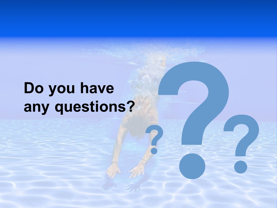 Exercise Beach People PowerPoint Template