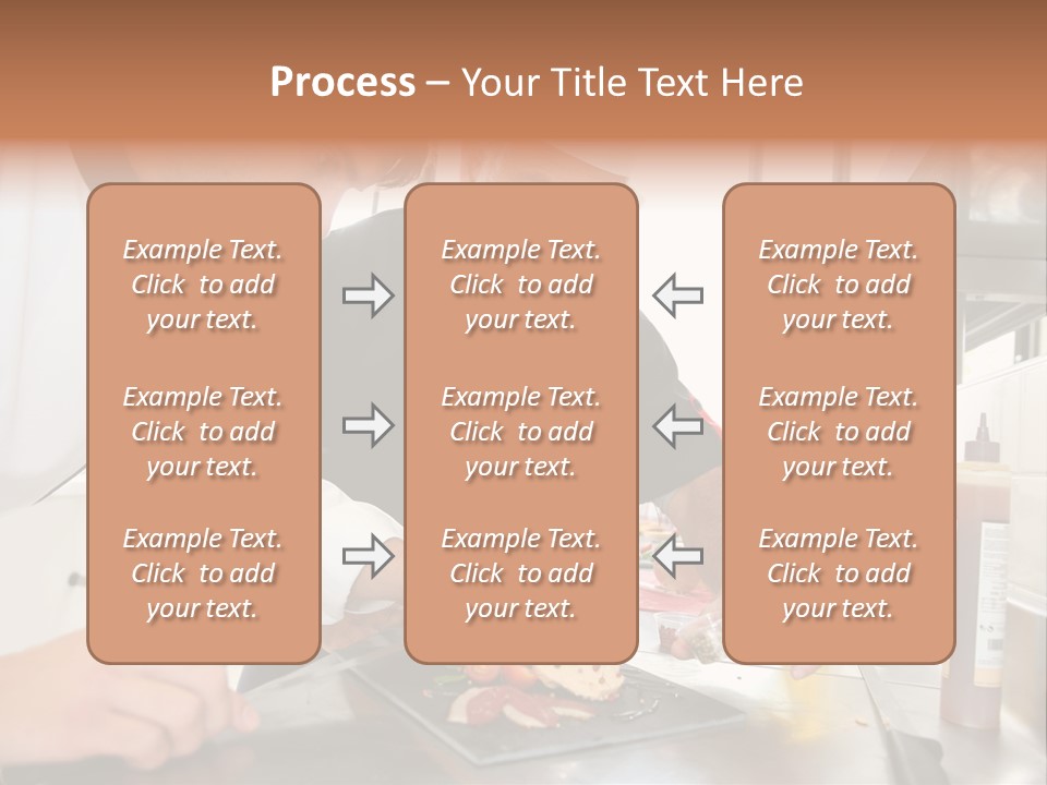 Working Kitchen Gastronomy PowerPoint Template
