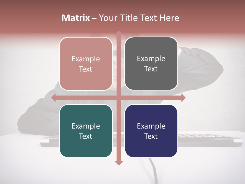 Job Magnifier Obsessive PowerPoint Template