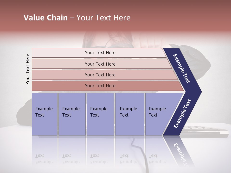 Job Magnifier Obsessive PowerPoint Template