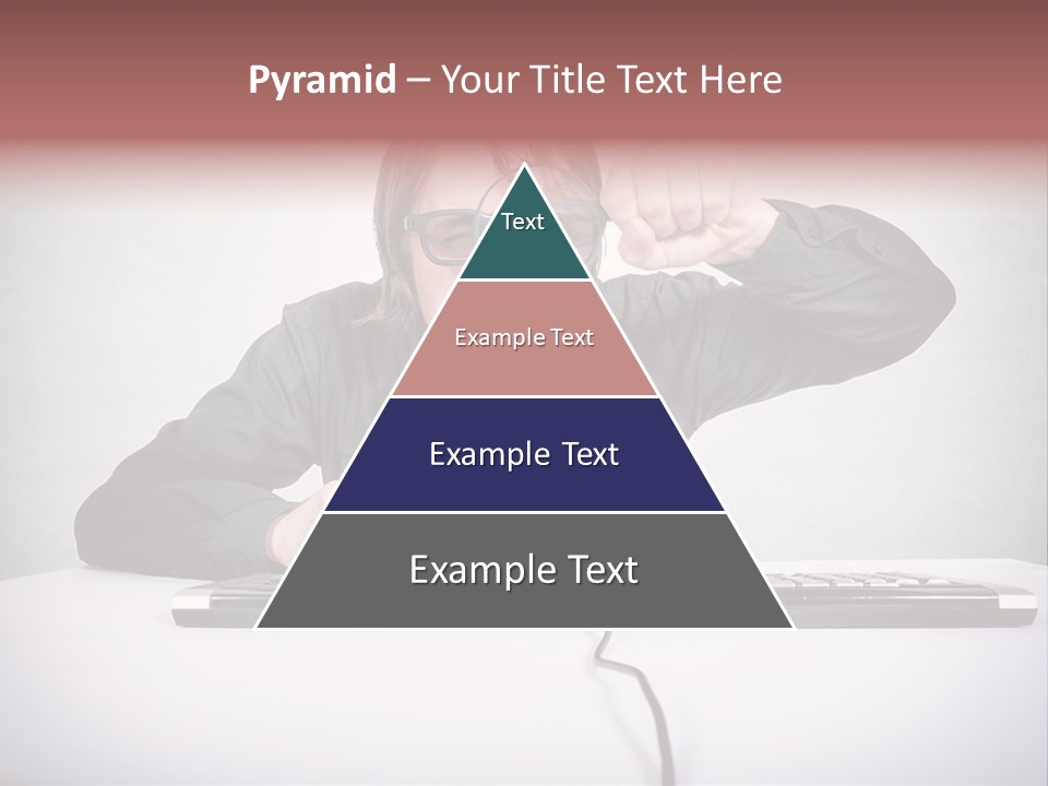 Job Magnifier Obsessive PowerPoint Template