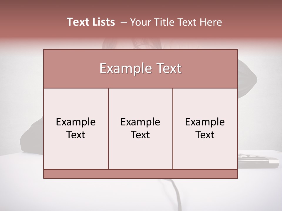 Job Magnifier Obsessive PowerPoint Template