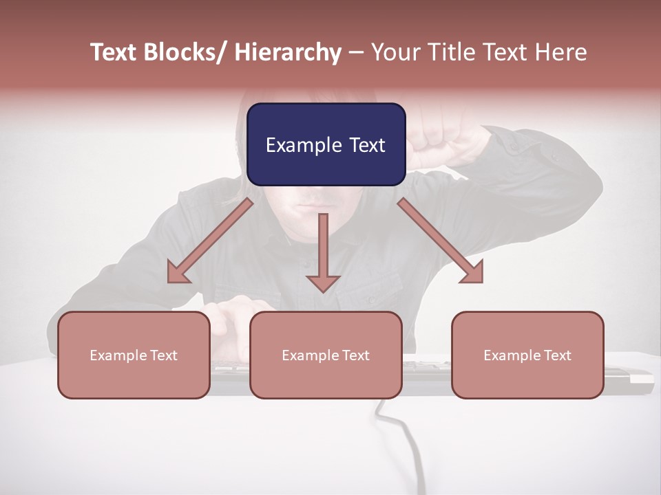 Job Magnifier Obsessive PowerPoint Template
