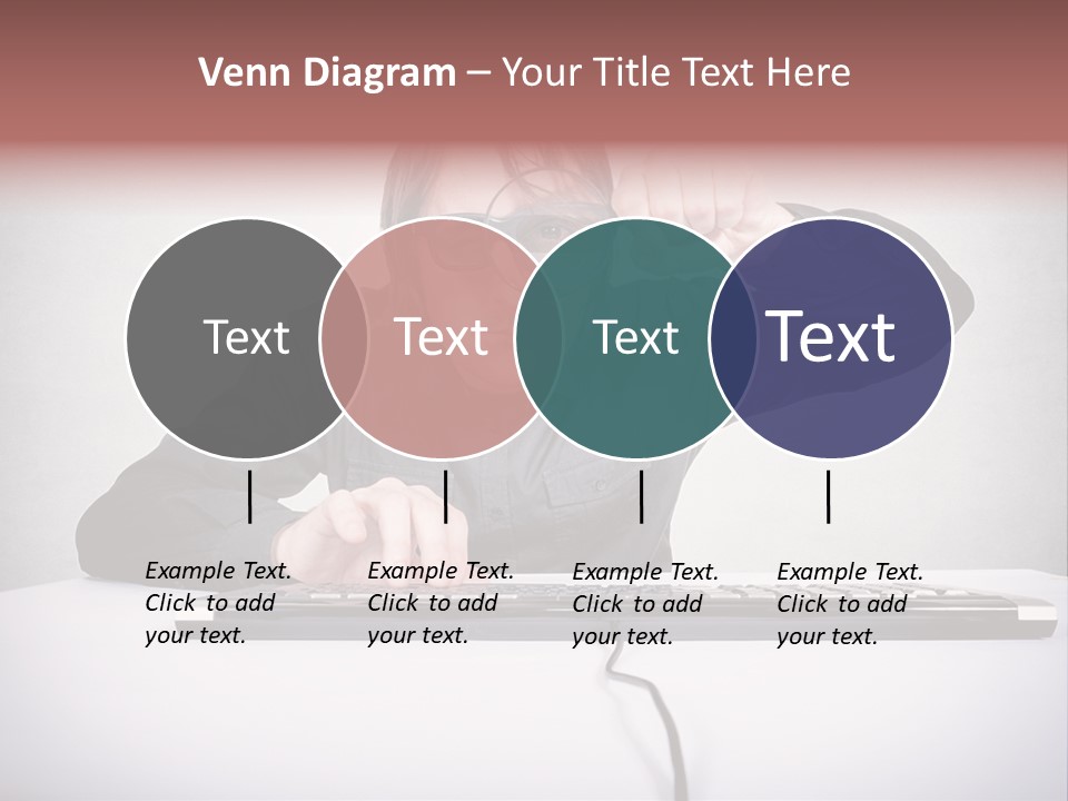 Job Magnifier Obsessive PowerPoint Template