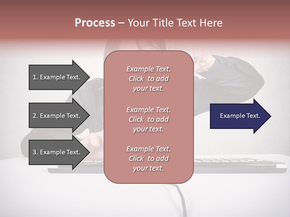 Job Magnifier Obsessive PowerPoint Template