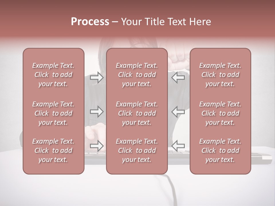 Job Magnifier Obsessive PowerPoint Template