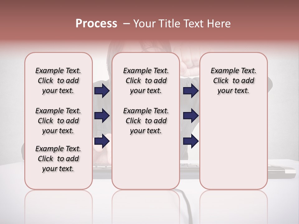 Job Magnifier Obsessive PowerPoint Template