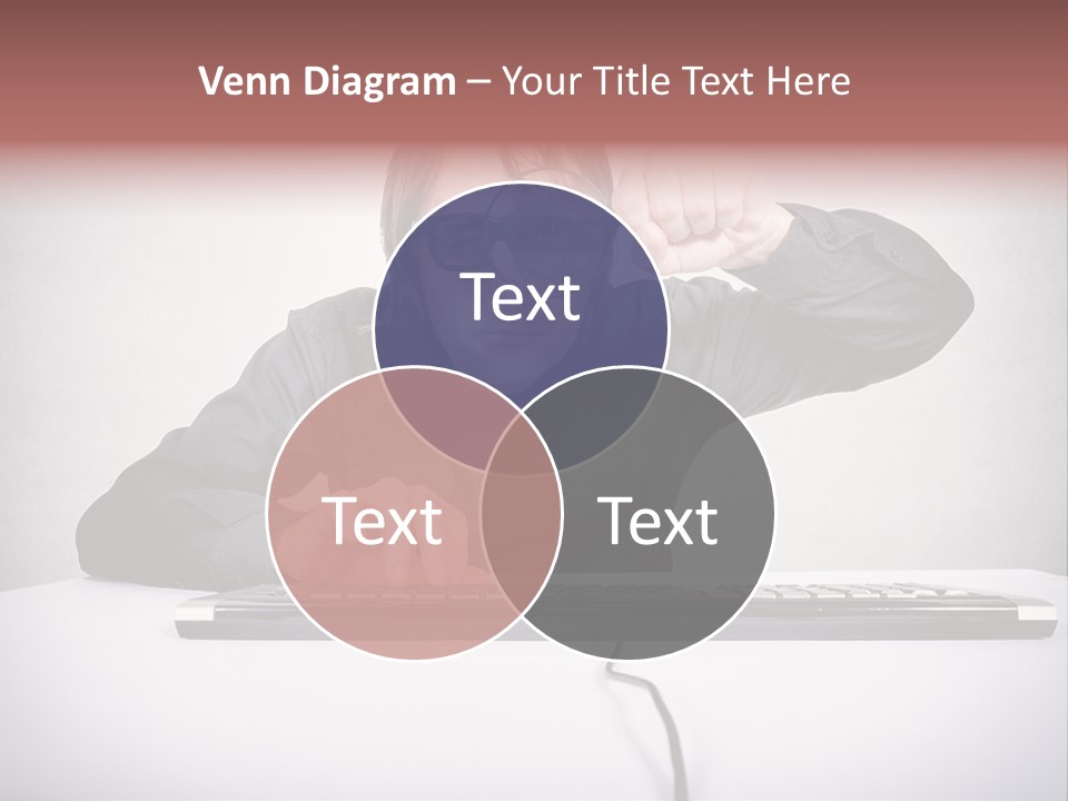 Job Magnifier Obsessive PowerPoint Template