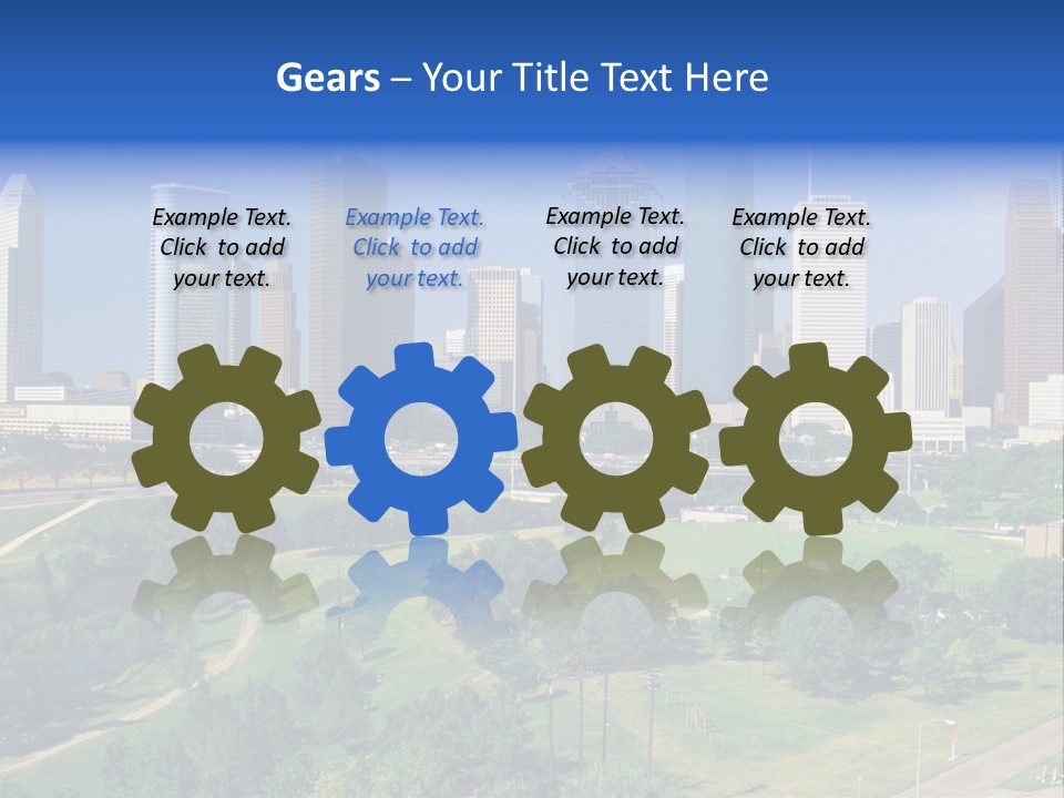 Austin Buildings Recreation PowerPoint Template