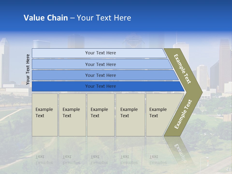 Austin Buildings Recreation PowerPoint Template