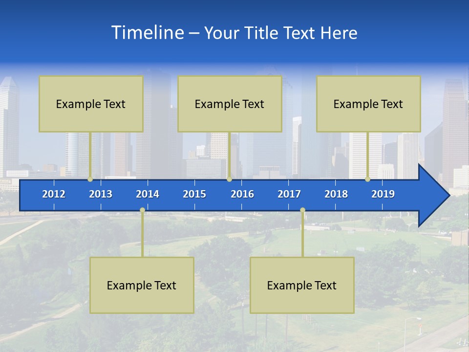 Austin Buildings Recreation PowerPoint Template
