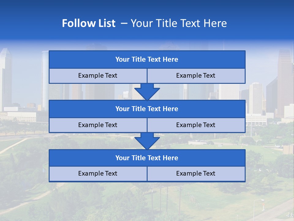 Austin Buildings Recreation PowerPoint Template