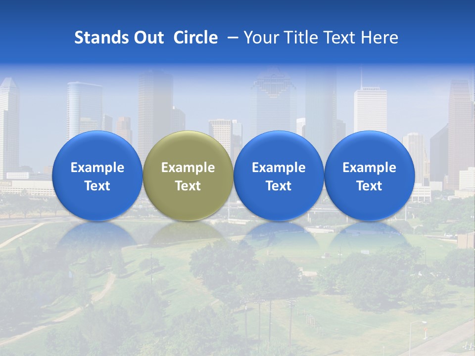 Austin Buildings Recreation PowerPoint Template