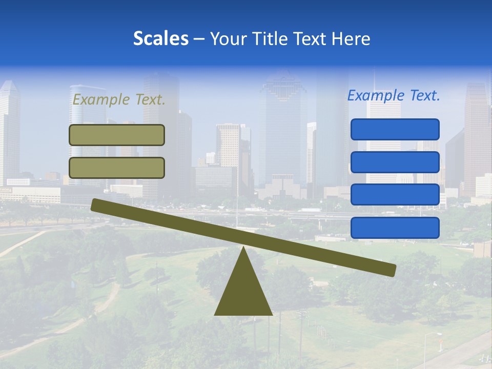 Austin Buildings Recreation PowerPoint Template