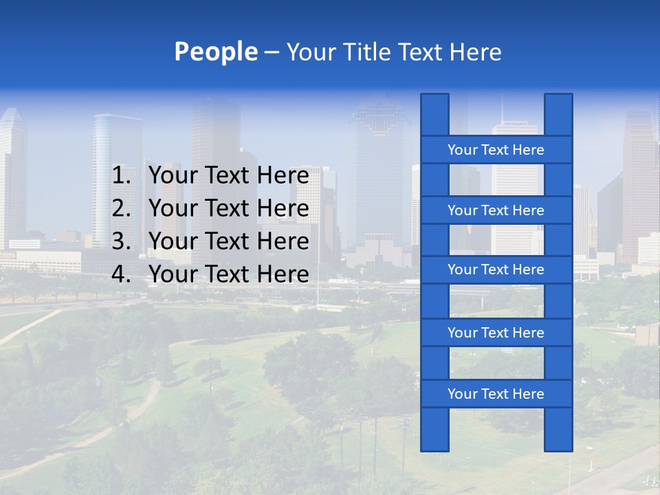 Austin Buildings Recreation PowerPoint Template