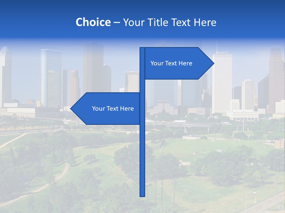 Austin Buildings Recreation PowerPoint Template