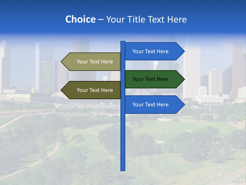 Austin Buildings Recreation PowerPoint Template