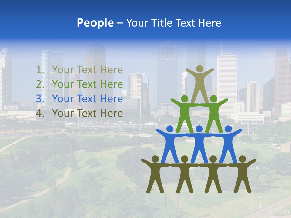Austin Buildings Recreation PowerPoint Template