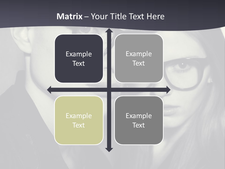 Wear Black Brother PowerPoint Template