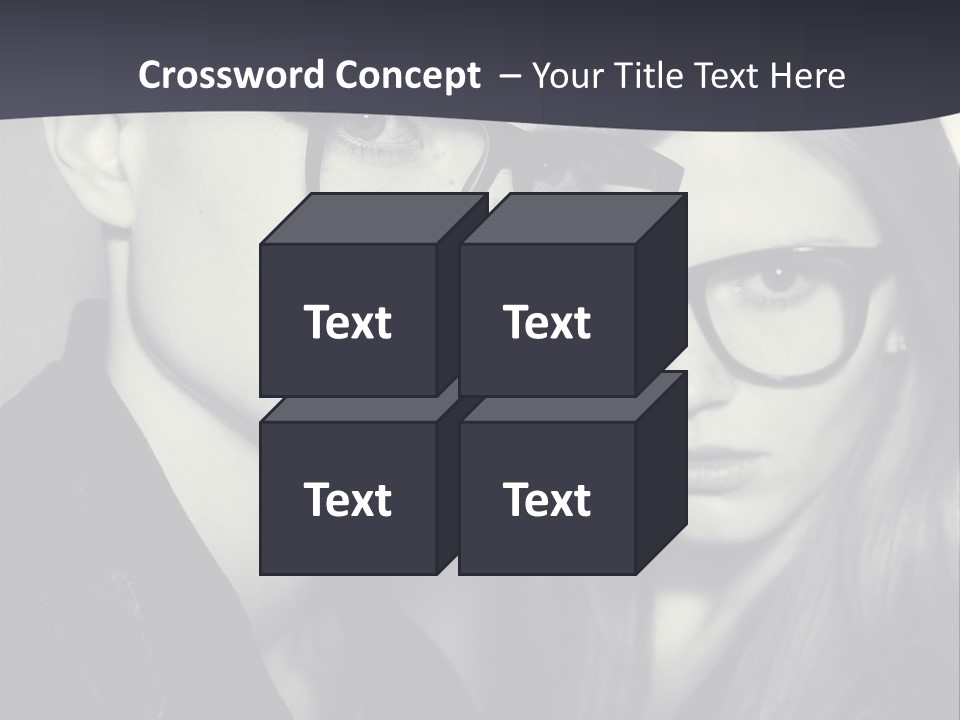 Wear Black Brother PowerPoint Template