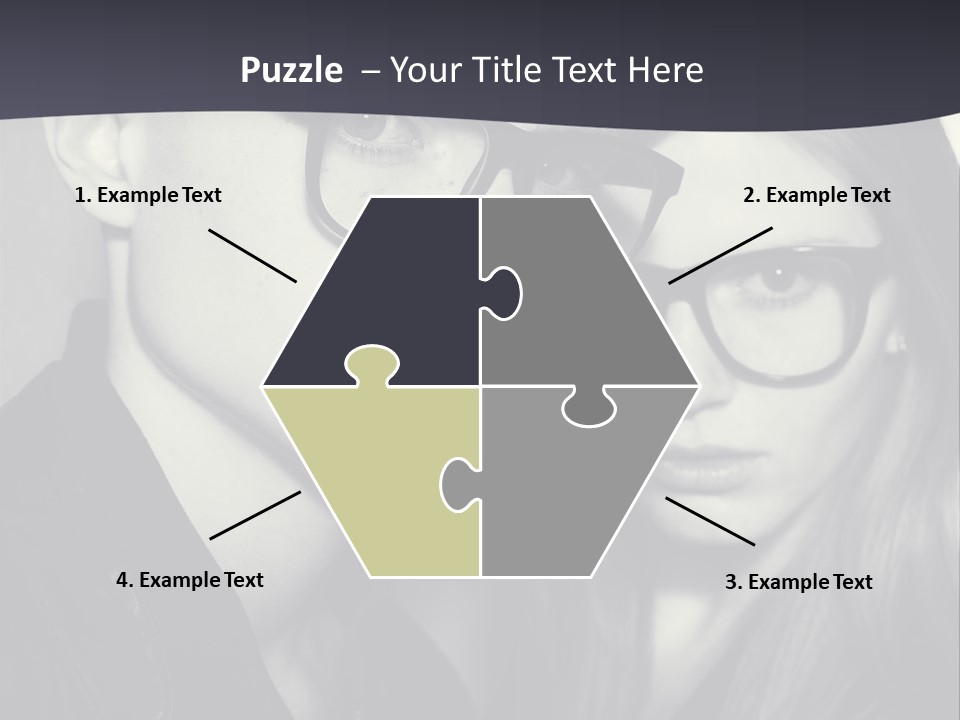 Wear Black Brother PowerPoint Template