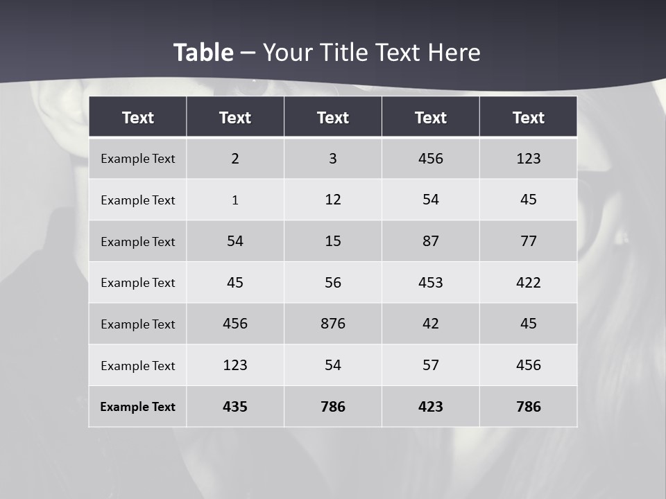 Wear Black Brother PowerPoint Template