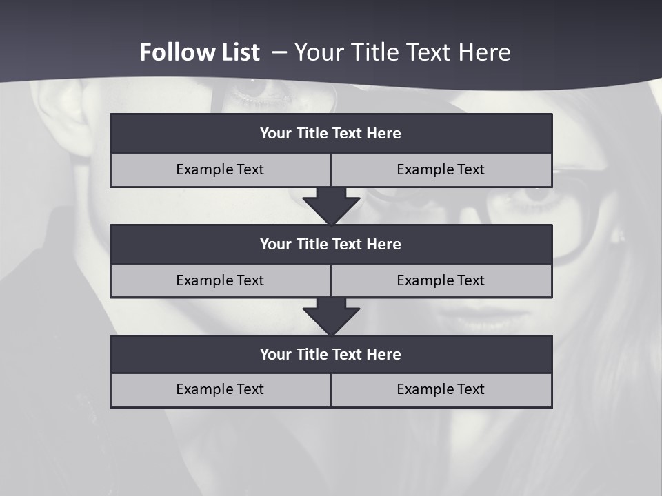 Wear Black Brother PowerPoint Template