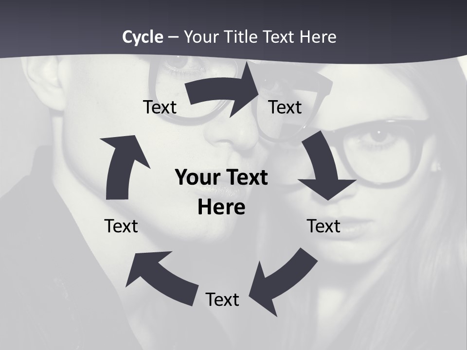 Wear Black Brother PowerPoint Template