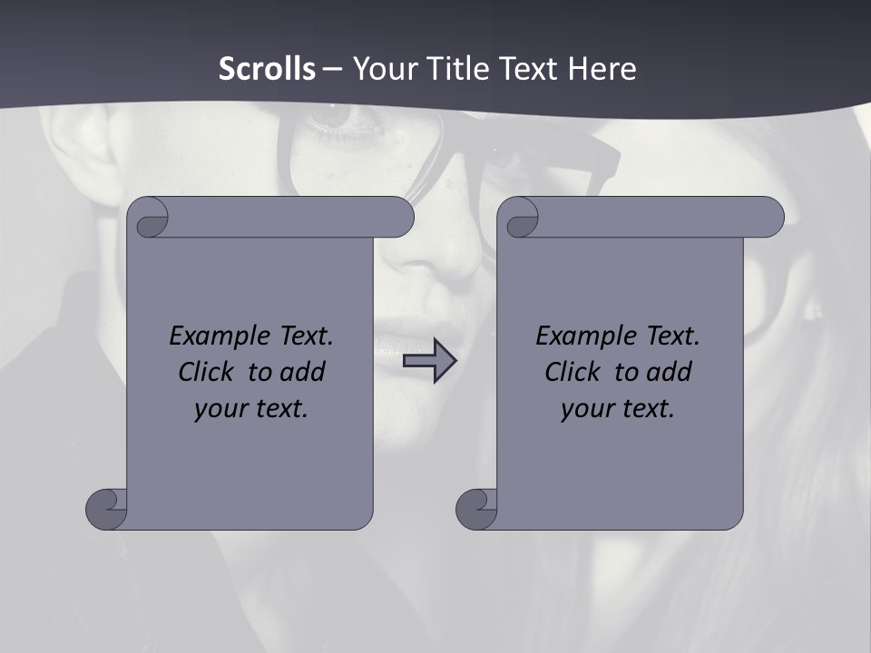 Wear Black Brother PowerPoint Template