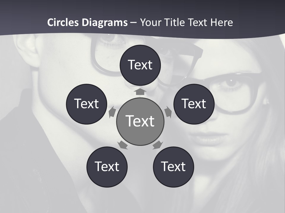 Wear Black Brother PowerPoint Template