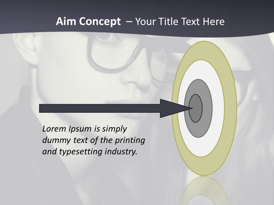 Wear Black Brother PowerPoint Template