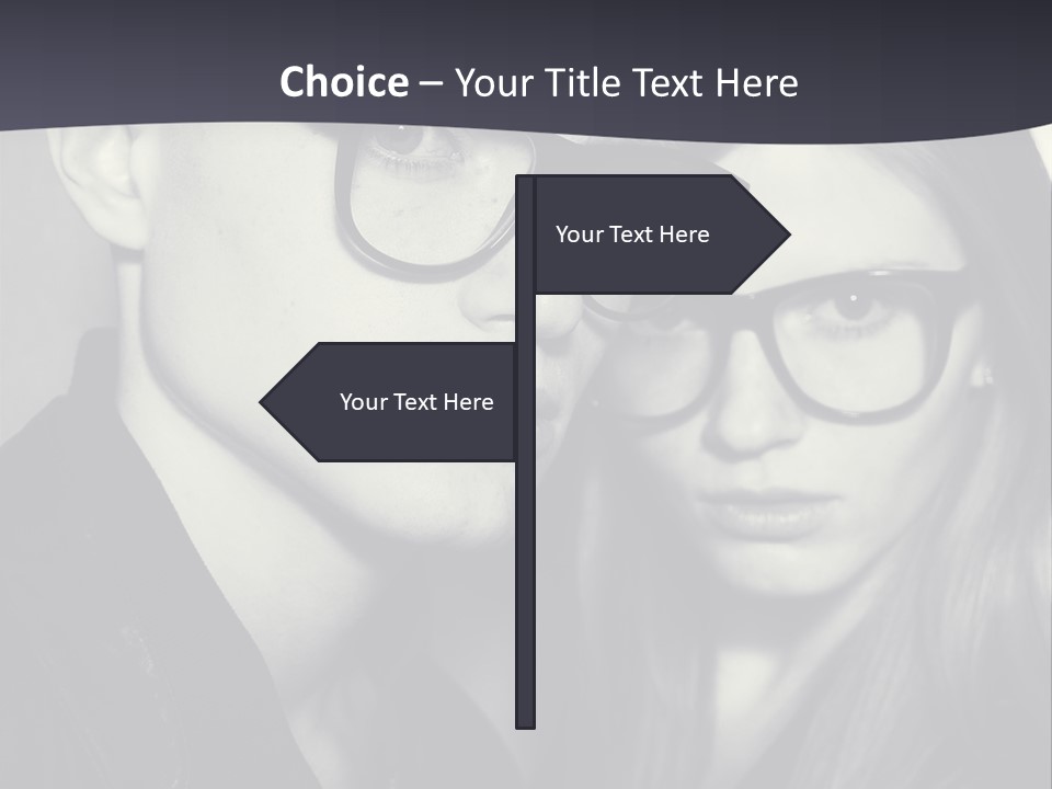 Wear Black Brother PowerPoint Template