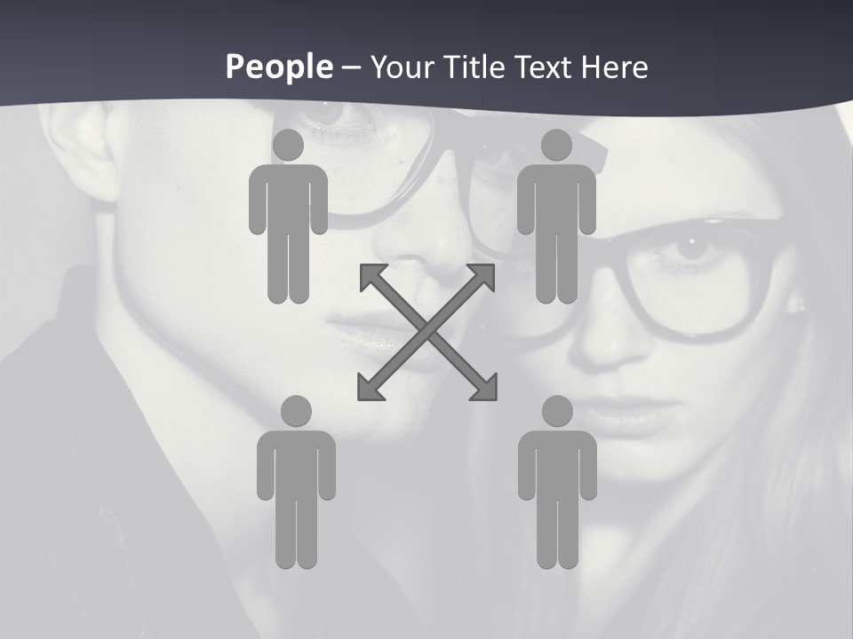 Wear Black Brother PowerPoint Template