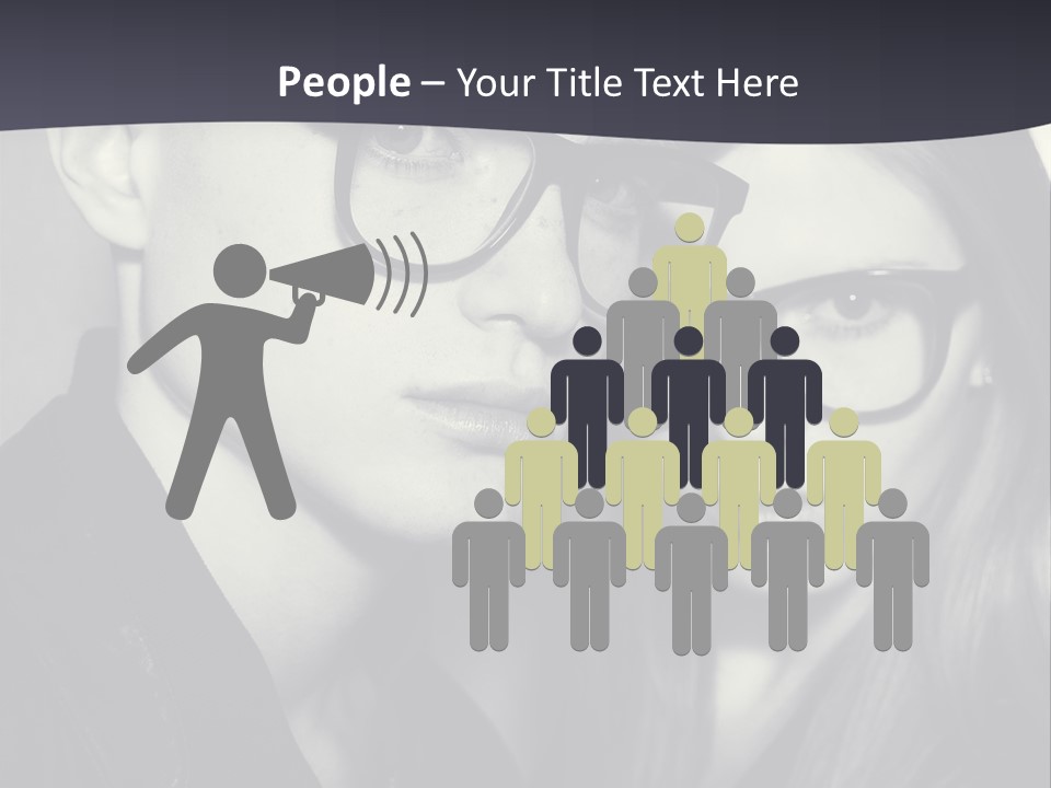 Wear Black Brother PowerPoint Template