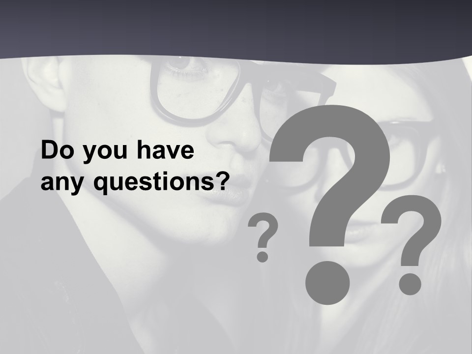 Wear Black Brother PowerPoint Template