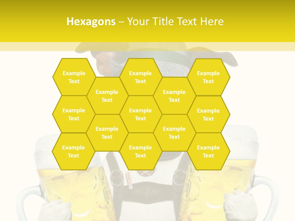 Dirndl Cheers Octoberfest PowerPoint Template