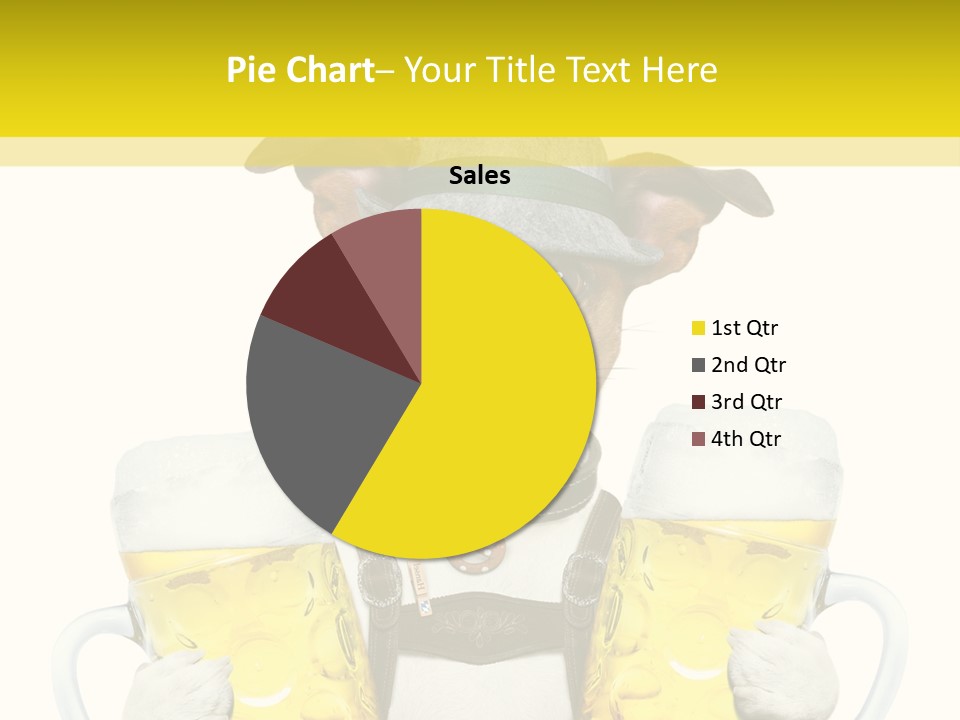 Dirndl Cheers Octoberfest PowerPoint Template