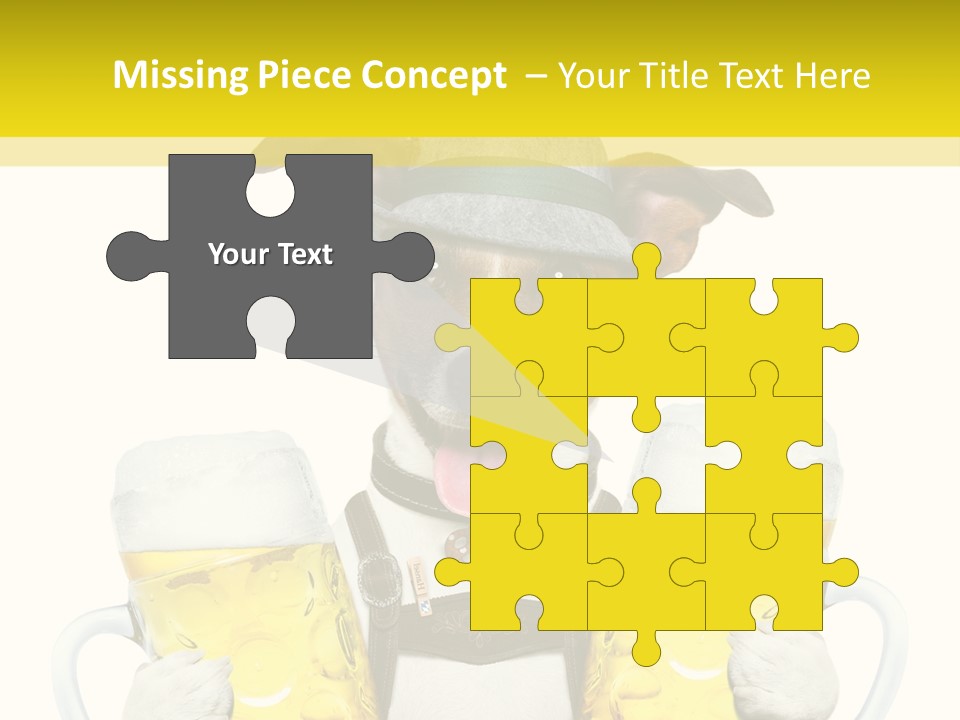 Dirndl Cheers Octoberfest PowerPoint Template