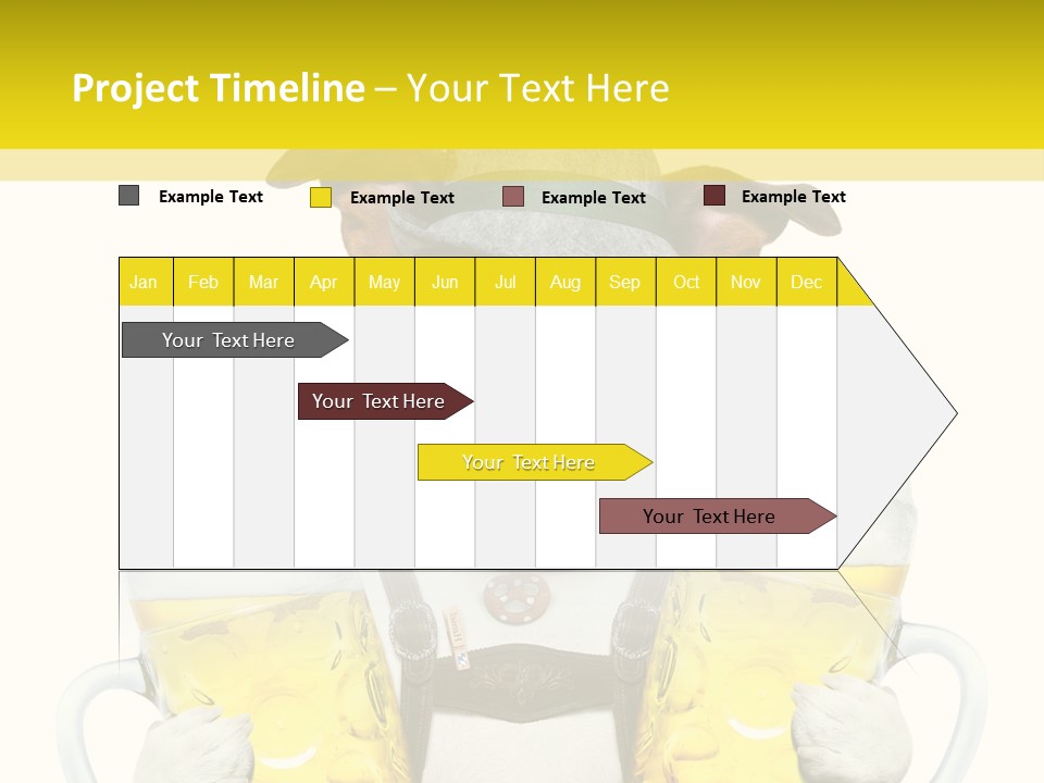 Dirndl Cheers Octoberfest PowerPoint Template