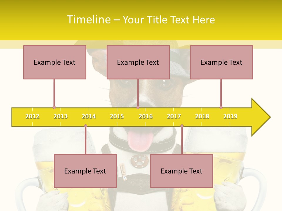 Dirndl Cheers Octoberfest PowerPoint Template