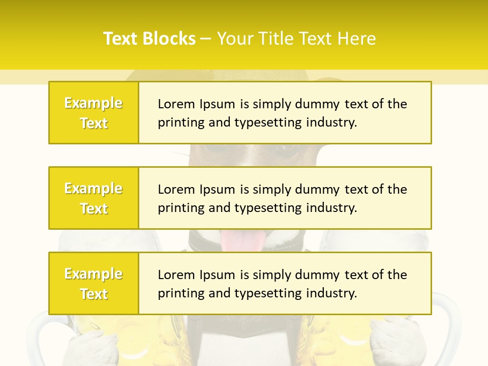 Dirndl Cheers Octoberfest PowerPoint Template