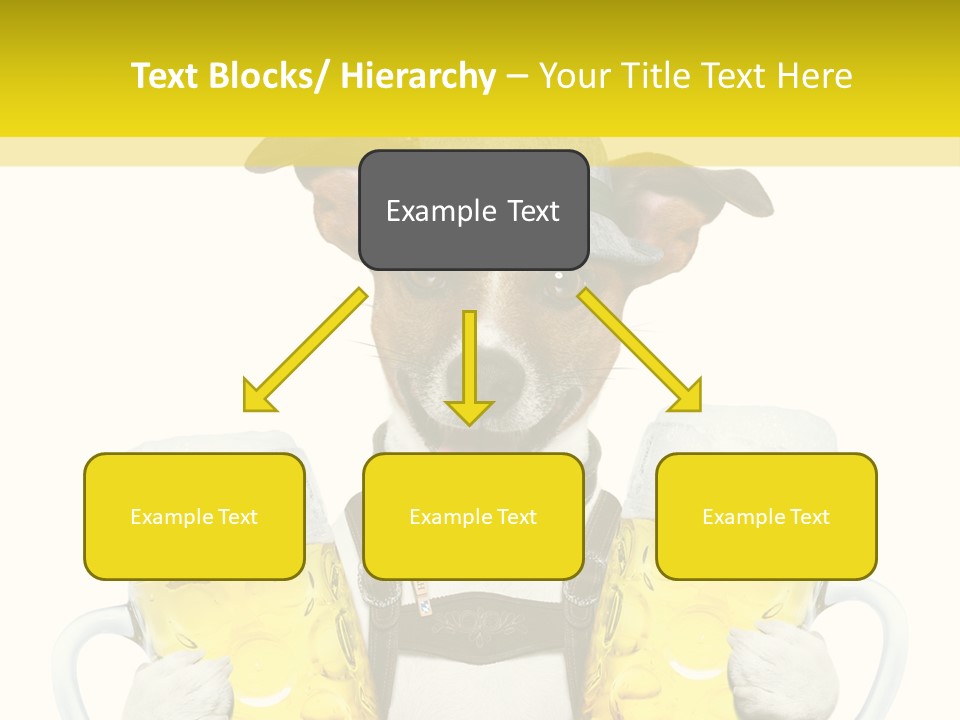 Dirndl Cheers Octoberfest PowerPoint Template