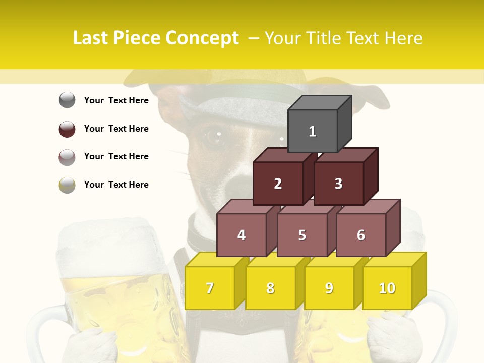 Dirndl Cheers Octoberfest PowerPoint Template