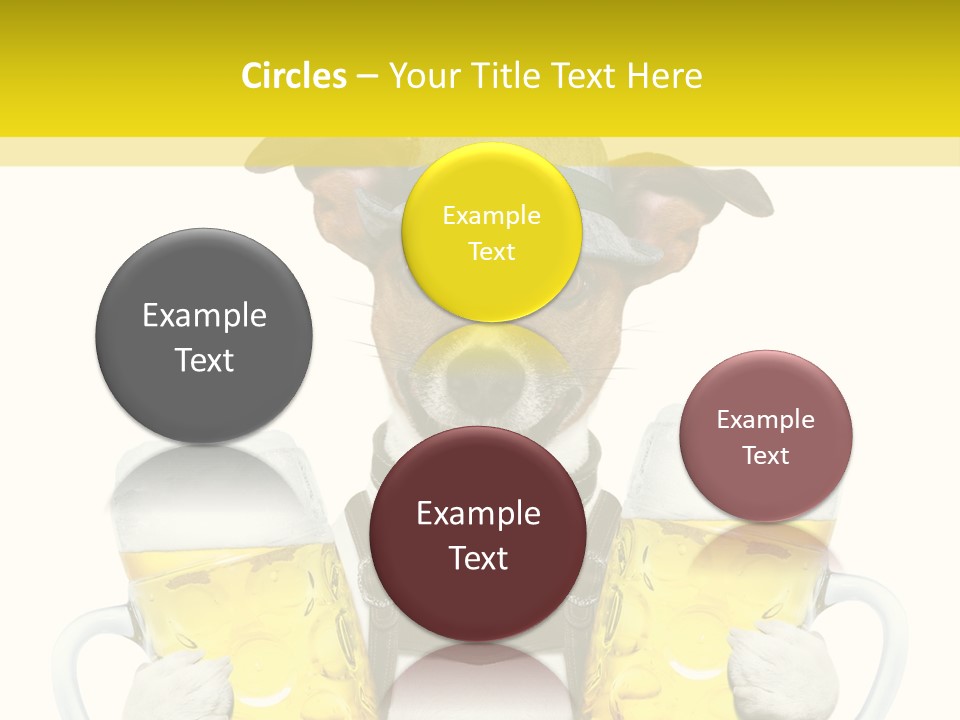 Dirndl Cheers Octoberfest PowerPoint Template